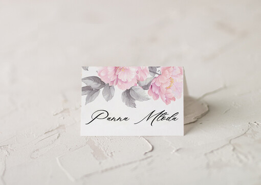  glamour ślubne wizytówki winietki na stół weselny, złote glamour