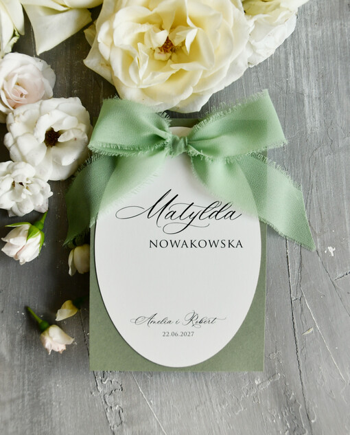 Winietki glamour ślubne wizytówki winietki na stół weselny połączony z menu