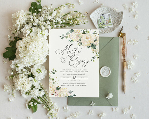  próbki zaproszeń zaproszenia próbne nowa kolekcja 