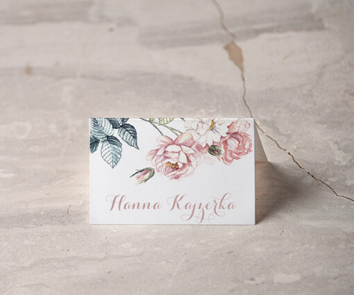  rustykalne ręcznie robione winietki ślubne wizytówki dla gości weselnych, rustykalne ekologiczne