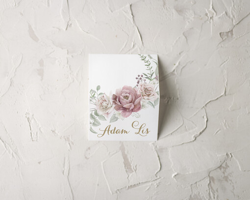  rustykalne karteczki ślubne winietki weselne, eko rustykalne