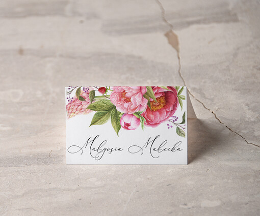  rustykalne ślubne winietki na stół weselny, rustykalne ekologiczne