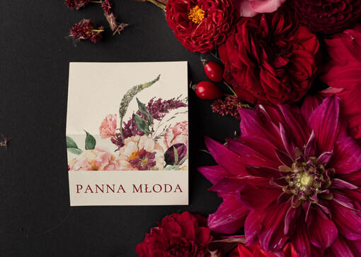  rustykalne Winietki na stół do wypisania lub z listą gości, karteczki ślubne winietki weselne, winietki w stylu boho