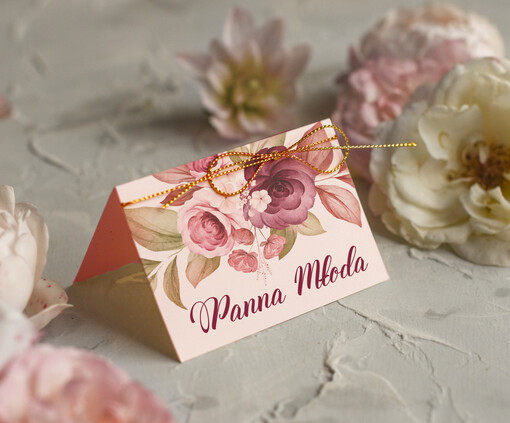  rustykalne winietki ślubne wizytówki dla gości weselnych, rustykalne winietki na ślub