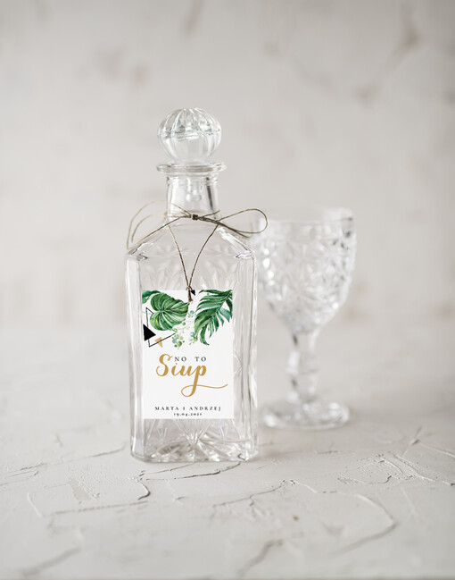  rustykalne zawieszki na wódkę weselną, idealne na wesele w stodole