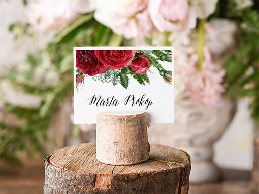  Boho/etno/pióra usadzenie gości na weselu winietki