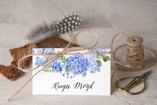  Boho/etno/pióra ozdobne winietki na ślub wizytówki dla gości weselnych