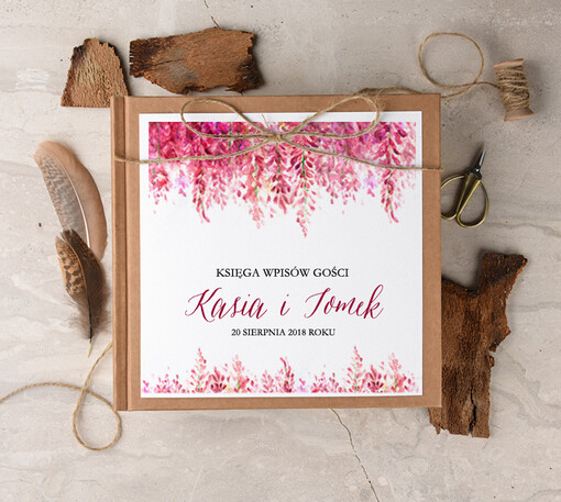  Boho/etno/pióra pamiatkowa ksiega gosci weselnych, boho style z romantycznymi elementami