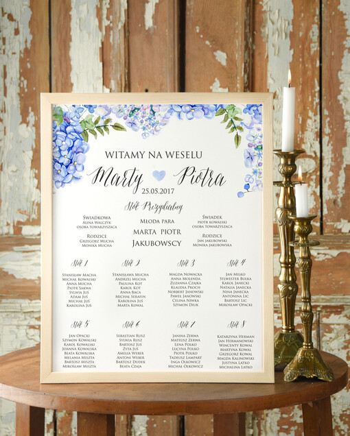  Plakaty Boho tablica z rozmieszczeniem gości plan stołów weselnych, w stylu boho romantyczne kwiaty\\