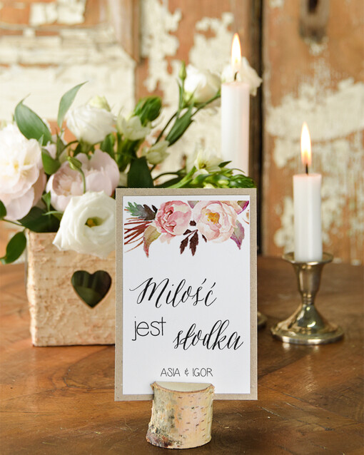  Boho/Etno/Pióra numerki na stół stoły weselne, usadzenie gości grafika boho