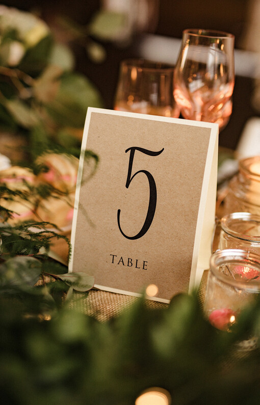  Boho/Etno/Pióra numerki na stoliki ślubne, w stylu boho kwiatowe wzory