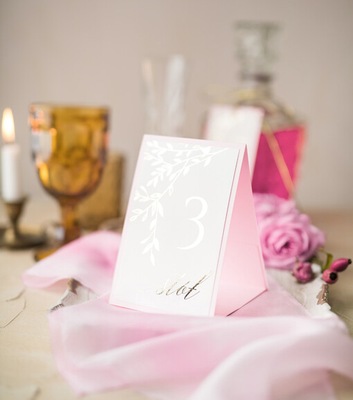  Glamour usadzenie gości numery na stół weselny, zlocone klasyczna elegancja