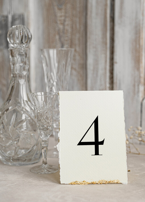  Glamour numery na stoły weselne, stojak z numerkiem na stół weselny, numerki na stoły weselne z płatkami złota, ozdoba na stół weselny, numeracja stołów weselnych 
