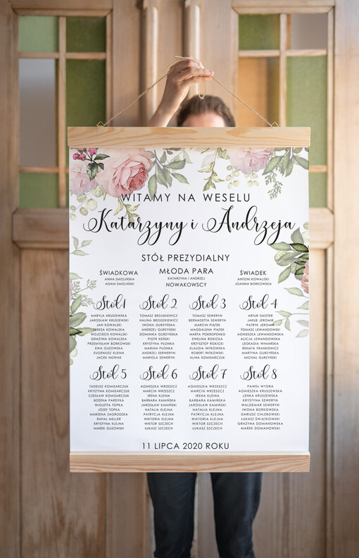  Plakaty Rustykalne plansza ślubna plan stołów weselnych, w stylu rustykalnym dopasuj swoj rozmiar