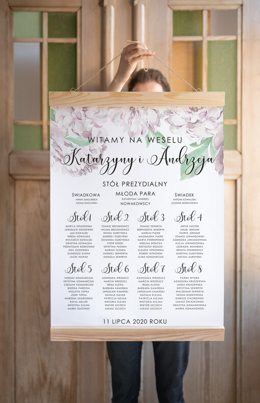  Plakaty Rustykalne plan stołów  weselnych usadzenie gości na weselu, w stylu rustykalnym dopasuj swoj rozmiar