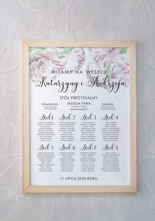  Plakaty Rustykalne plan stołów na wesele tablica z rozmieszczeniem gości, w stylu rustykalnym dopasuj swoj rozmiar