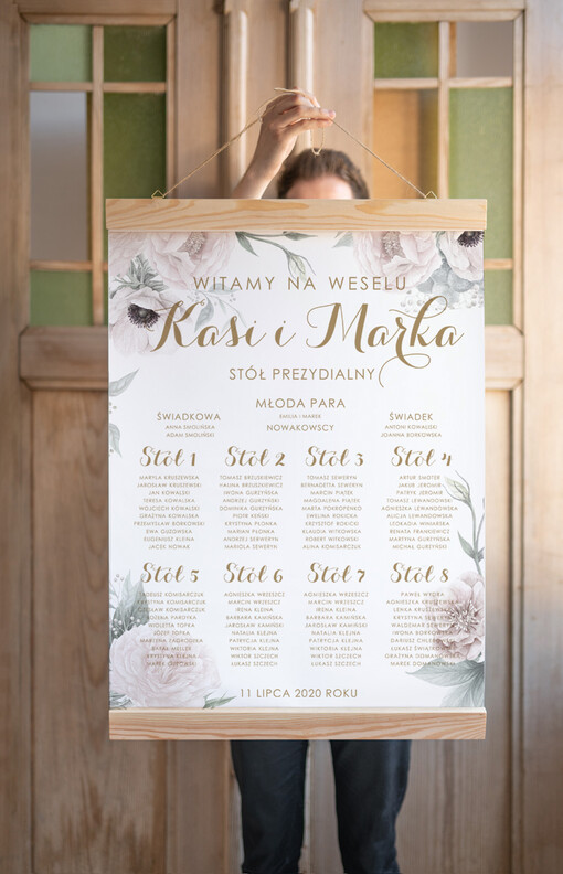  Plakaty Rustykalne plan stołów  weselnych usadzenie gości na weselu, w stylu rustykalnym dopasuj swoj rozmiar