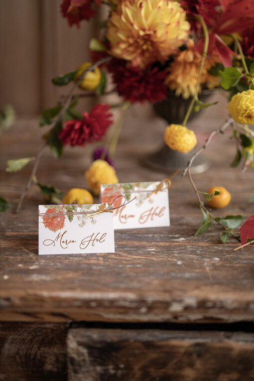  botaniczne podróżnicze  ręcznie robione winietki ślubne wizytówki dla gości weselnych, botaniczne vintage