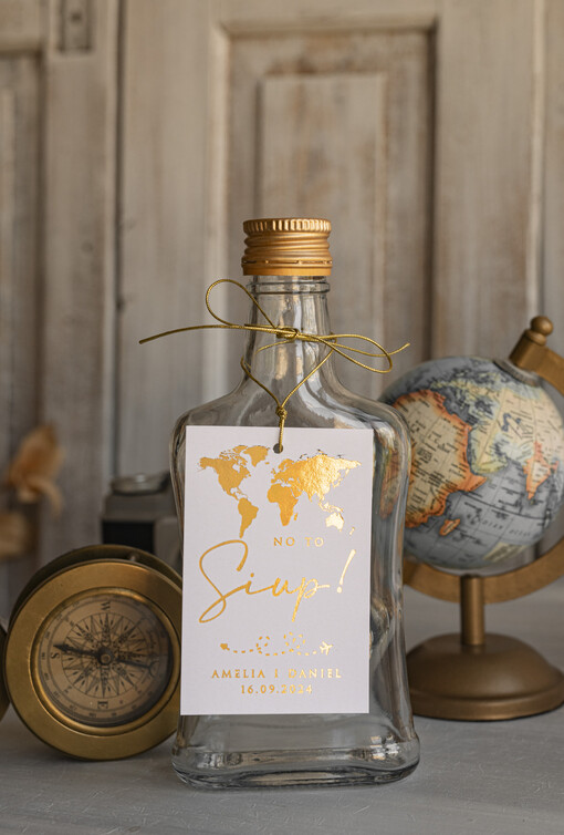  botaniczne podróżnicze  etykiety na wódkę weselną, podróżnicze zawieszki na własny trunek, dowolne teksty na zawieszkach tematyczne dodatki i ozdoby na stół weselny