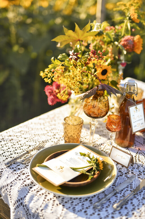  botaniczne podróżnicze  menu ślubne z planem posiłków, botaniczne z dowolną treścia