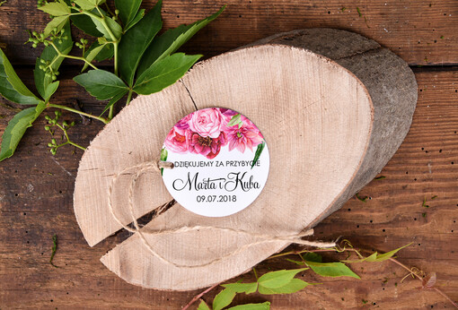  Zawieszki bileciki do prezentów upominki podziękowania za przybycie po ślubie, zawieszki dla gości