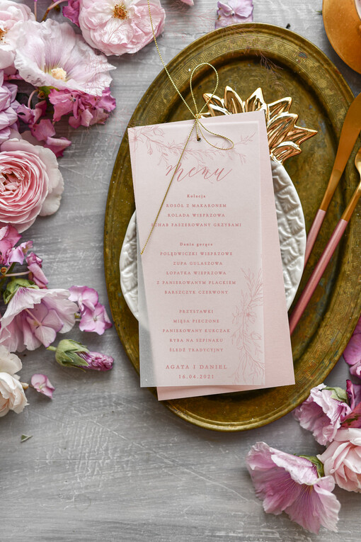 rustykalne menu weselne na stoły plan podawania posiłków, rustykalne eko dowolona tresc