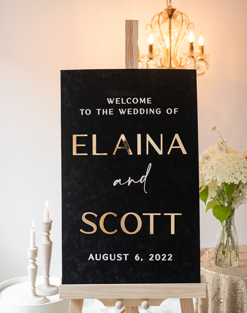 Glamour welurowe Czarna Tablica powitalna slubna glamour, elegancka welurowa plansza powitanie gości na Weselu, rama powitanie na weselu, czarny plan stołów 