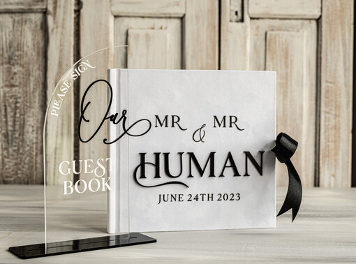  welurowe biało czarna ślubna księga gości i album na zdjęcia w jednym, album na życzenia i zdjęcia z fotobudki, weselna ksiega wpisow gości, album ślubny pamiątkowy