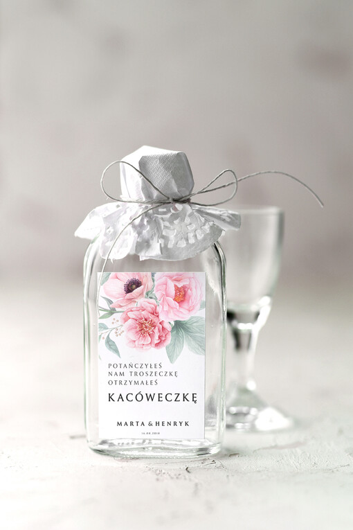  Butelki prezenty ślubne dla gości weselnych, piersiówki do własnego wypełnienia