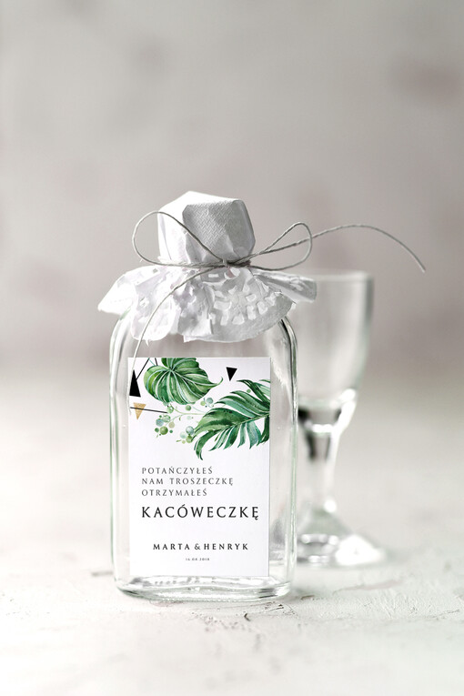  Butelki piękne podziękowania, buteleczki piersióweczki kacóweczki