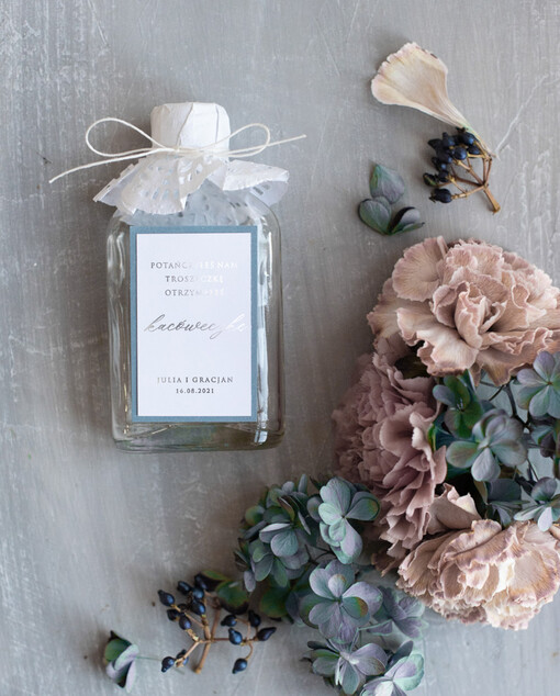  Butelki oryginalne prezenty dla gości weselnych, piersiówki do własnego wypełnienia