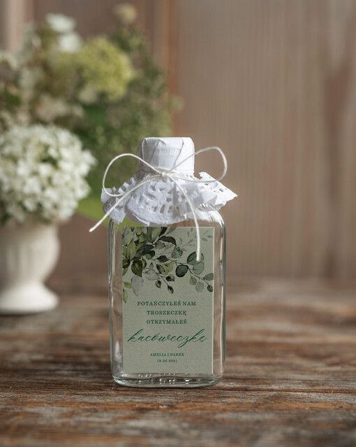  Butelki prezenciki podziękowania dla gości weselnych, piersiowki buteleczki weselne