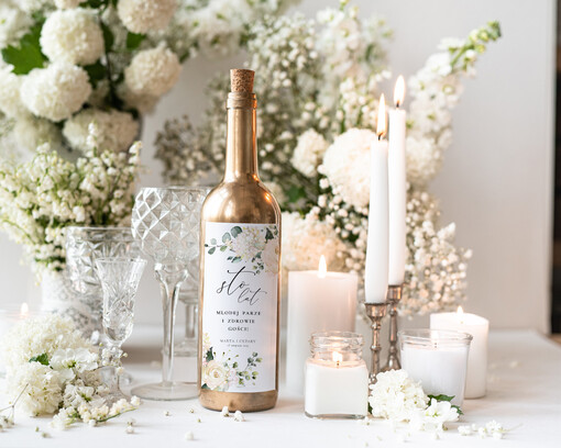  Na butelki dekoracje butelek na wesele, etykiety na alkohol, etykiety na butelkę wina, dowolna treść na etykiecie 