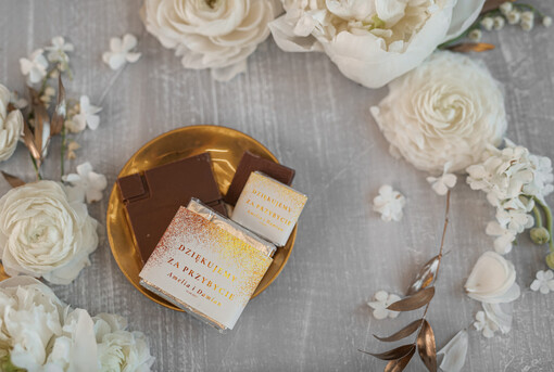  Czekoladki podziękowania gościom weselnym, pyszna czekolada