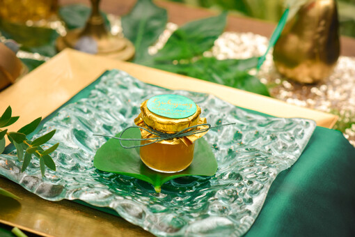  Miody i słoiczki Nutella podziękowania gościom weselnym słodkie zaskoczenie miód w słoiku  