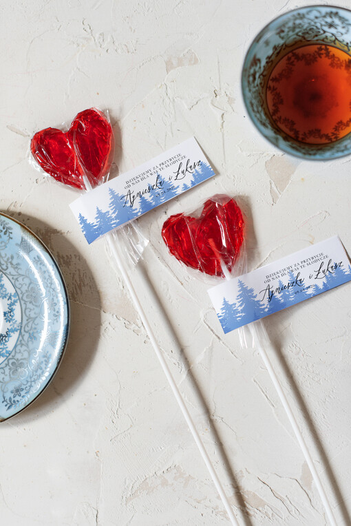  Lizaki podziękowania prezenciki dla gości weselnych niepowtarzalny upominek   