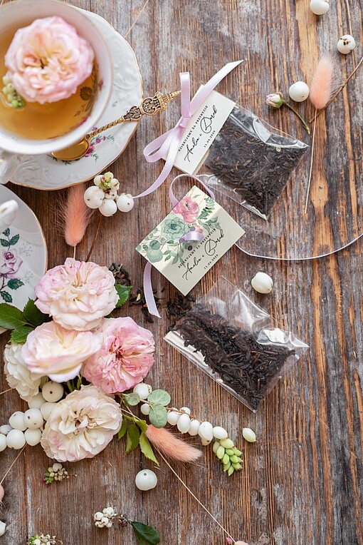  Saszetki podziękowanie za przybycie na uroczystość w formie smakowitej kawy   