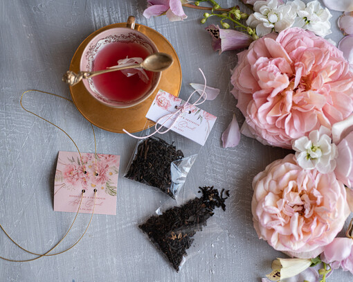  Saszetki podziękowania dla gości ślubne upominki dla gości do wyboru kawa lub herbata   