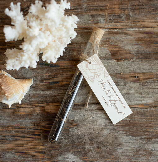  Fiolki prezenty dla gości weselnych  herbata w fiolce jako prezent    