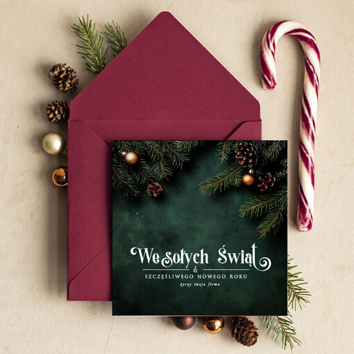  Retro/nowoczesne Kartki Bożonarodzeniowe z Logo Twojej Firmy, karnety bożonarodzeniowe firmowe biznesowe kartki świąteczne z Twoim logo, świąteczne kartki dla firm z logo