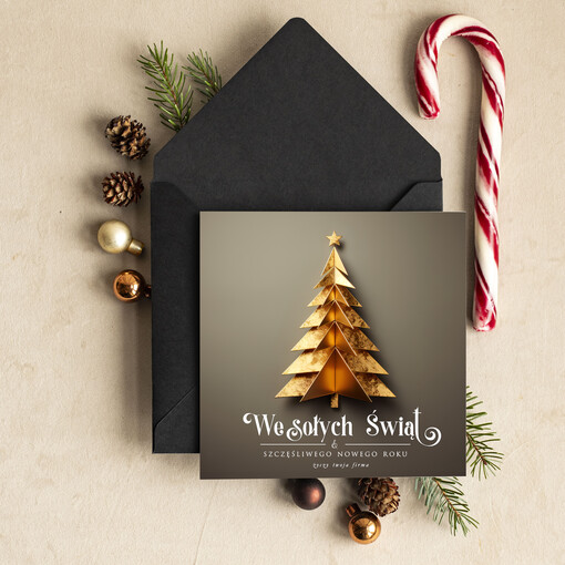  Retro/nowoczesne biznesowe kartki świąteczne z Twoim logo, świąteczne kartki dla firm z logo, kartki świąteczne dla pracowników 
