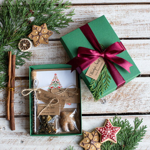  kartka pudełko kartka swiateczna z logo twojej firmy, kolorowe pudełka z kartką świąteczną