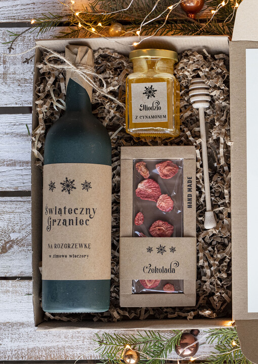  zestawy na rozgrzewkę Prezenty dla Pracowników paczki prezentowe dla Klientów Biznesowych, Elegancki kosz prezentowy Od Firm Z Logo, Upominek Dla Pracowników Od Firmy