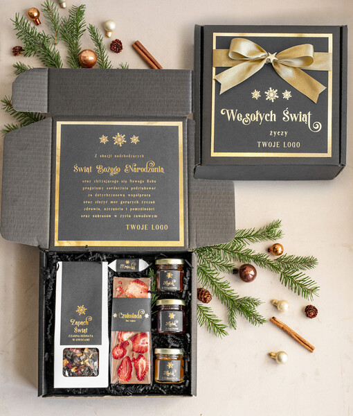  słodkie zestawy  kosze prezentowe dla firm, prezenty biznesowe dla firm z kawą i herbatą, upominki na święta dla pracowników, świąteczne gadżety dla pracowników i kontrahentów, personalizowane prezenty firmowe, zestawy świąteczne z logo, eleganckie kosze prezentowe, firmowe upominki świąteczne