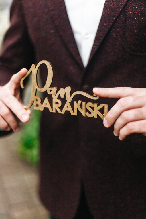  tabliczki z napisami  dodatki ślubne