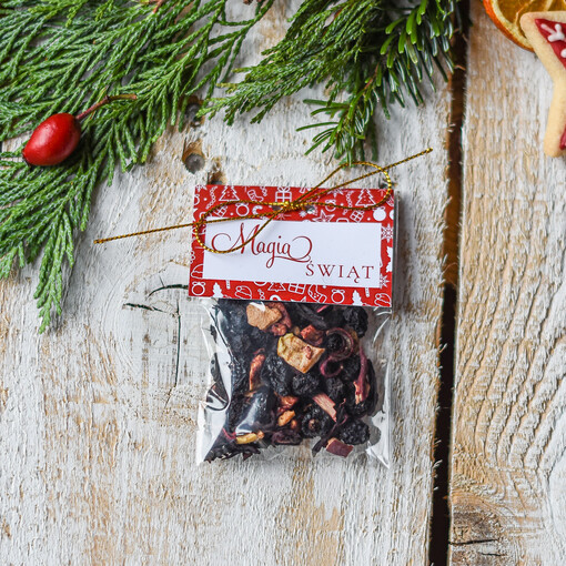  drobne prezenty dla firm Drobne Prezenty dla Firm, Małe Upomniki Biznesowe Saszetka z herbatką, gadżety świąetczne 