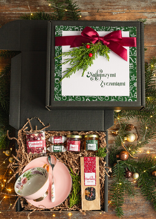  zestawy z kubkiem i filiżanką praktyczny świąteczny dla niej pod choinkę, ciekawy prezenty dla mamy na swieta, box filiżanka i zestaw do kawy herbaty dla dziewczyny, bozonarodzeniowy prezent dla mamy