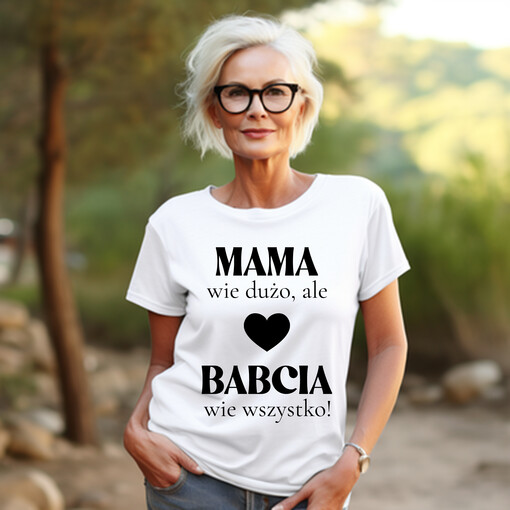  Prezenty dla Babci Pomysł na prezent dla Babci, koszulki z nadrukiem dla Babci, prezenty z okazji dnia Babci, koszulka z napisami dla Babci, pomysły na prezent z okazji dnia Babci