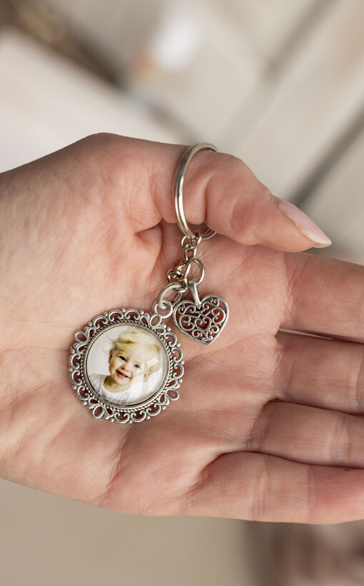  Prezenty dla Babci Kreatywny Pożyteczny na Dzień Babci i Dziadka, Breloczek ze zdjęciem prezenty z okazji dnia babci, Pudełeczko z brelokiem do kluczy dla Babci, Prezent dla babci ze zdjęciem i dedykacją,