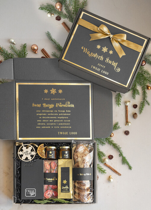  kalendarze  Prezenty świąteczne dla klientów zestaw z kalendarzem, Upominek biznesowy terminarz z Logo firmy , Prezent firmowy dla Klientów box kosz prezentowy